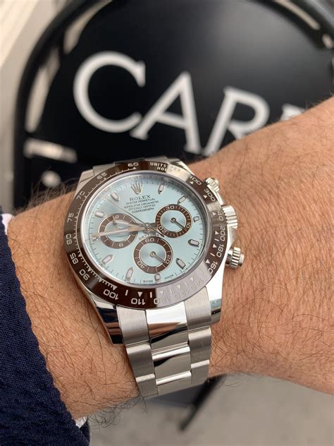 2023 rolex cosmograph daytona platinum blue dial|rolex chronograph.